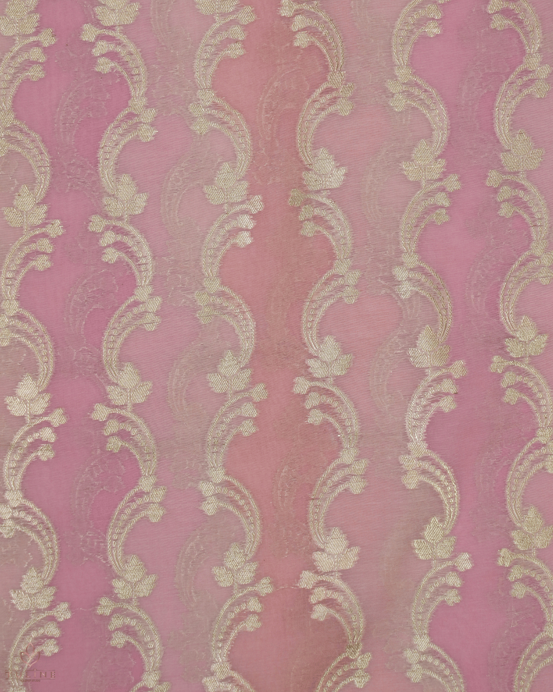 Banarasi Fabric - Dusty Rose- Product Code 10189