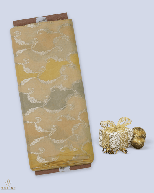 Banarasi Fabric - Warm Beige - Product Code  10194