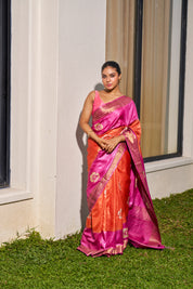 TUSSAR SILK SAREE - SRCM103