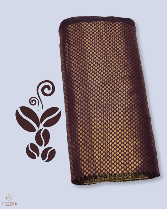 Brocade Fabrics - Deep Burgundy - Product Code 10127