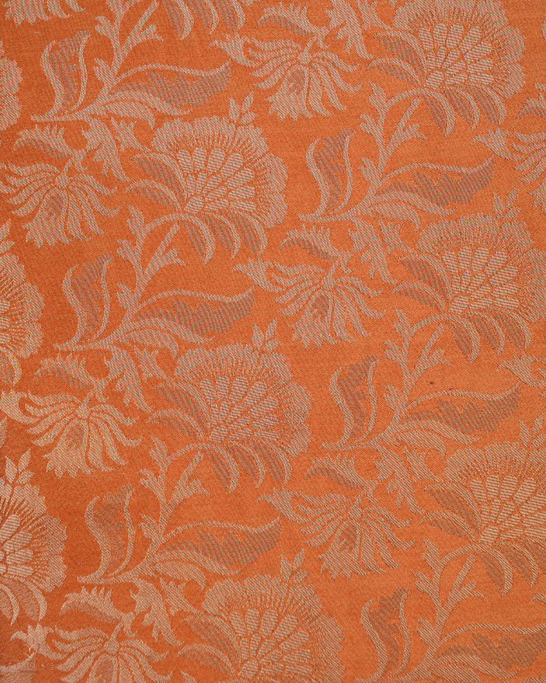 Brocade Fabrics - Burnt Orange  - Product Code 10130