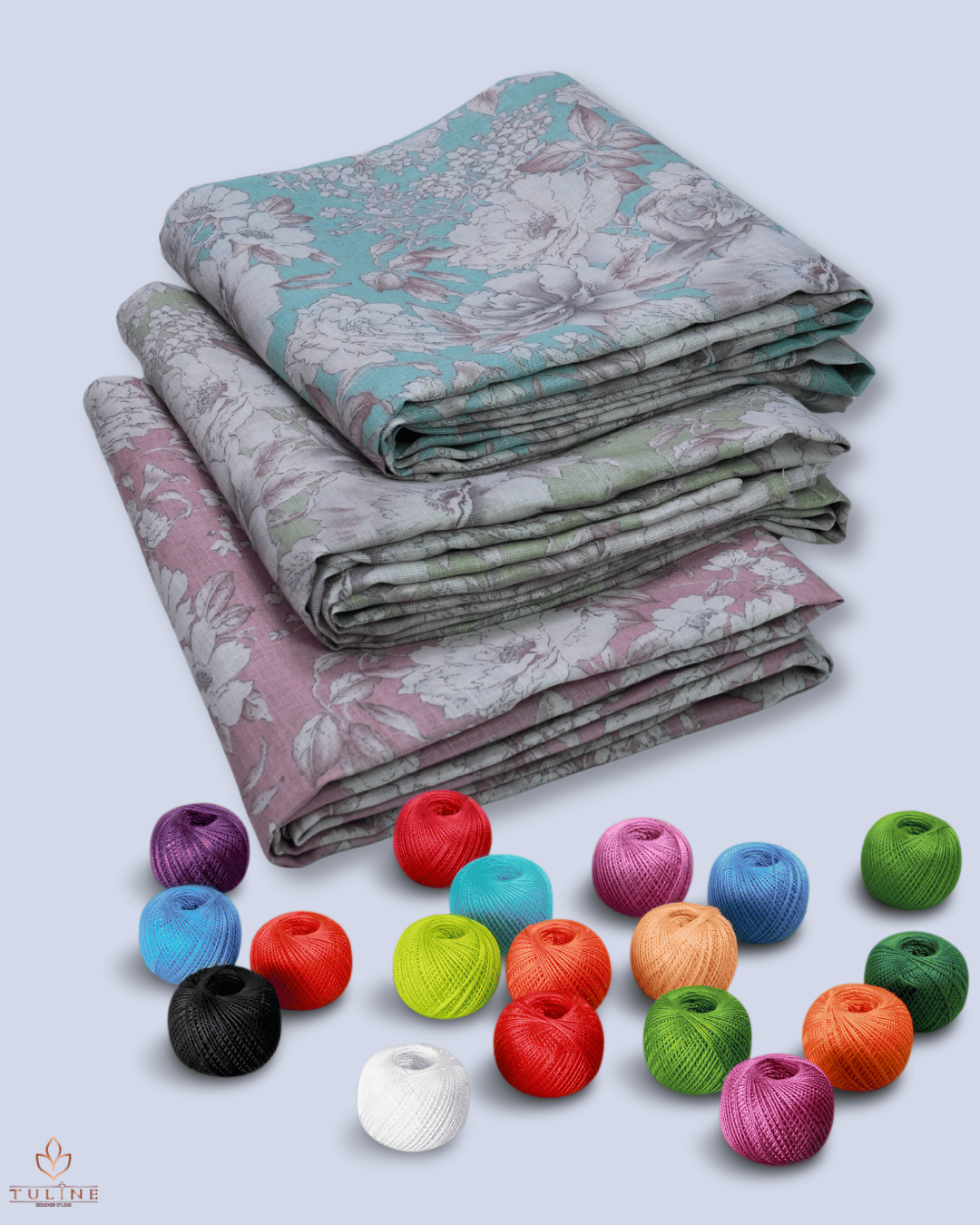 Linen Fabric - Light Pastel Green - Product Code 10096