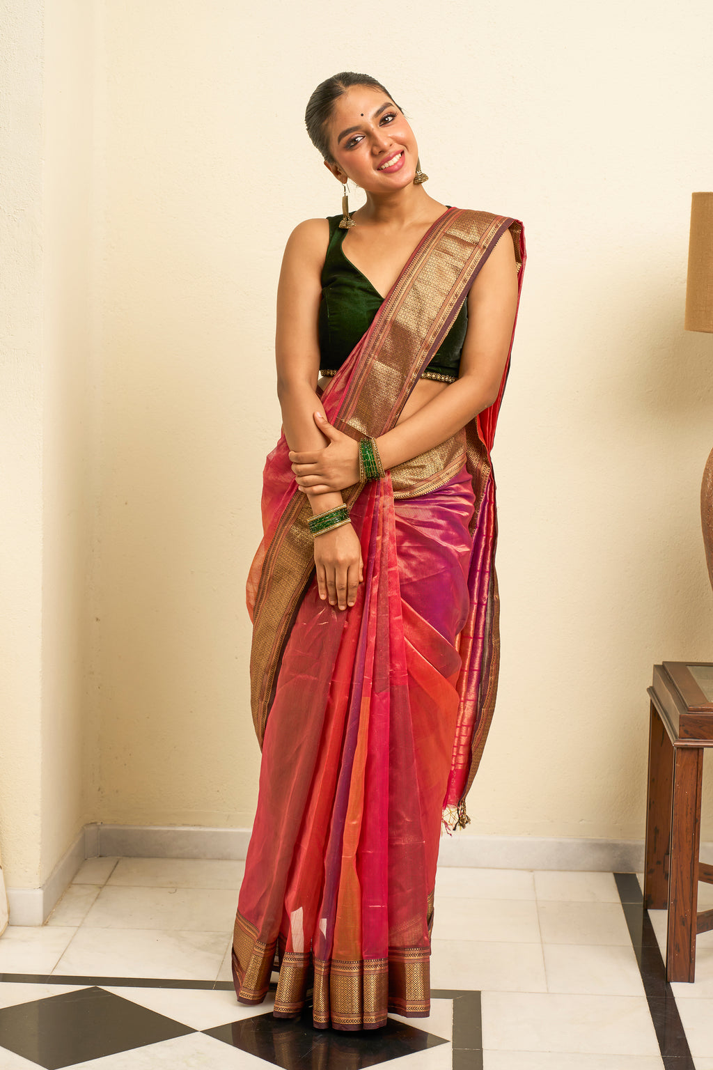 Multi Color Tissue Saree