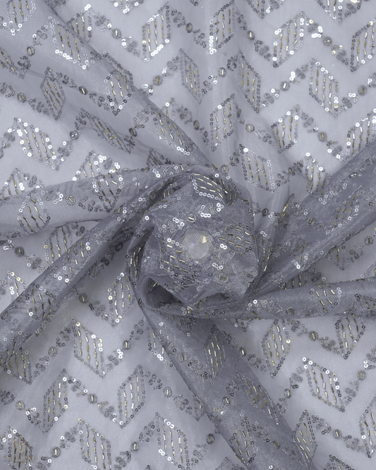 Net Fabric - Cool Gray - Product Code 10205