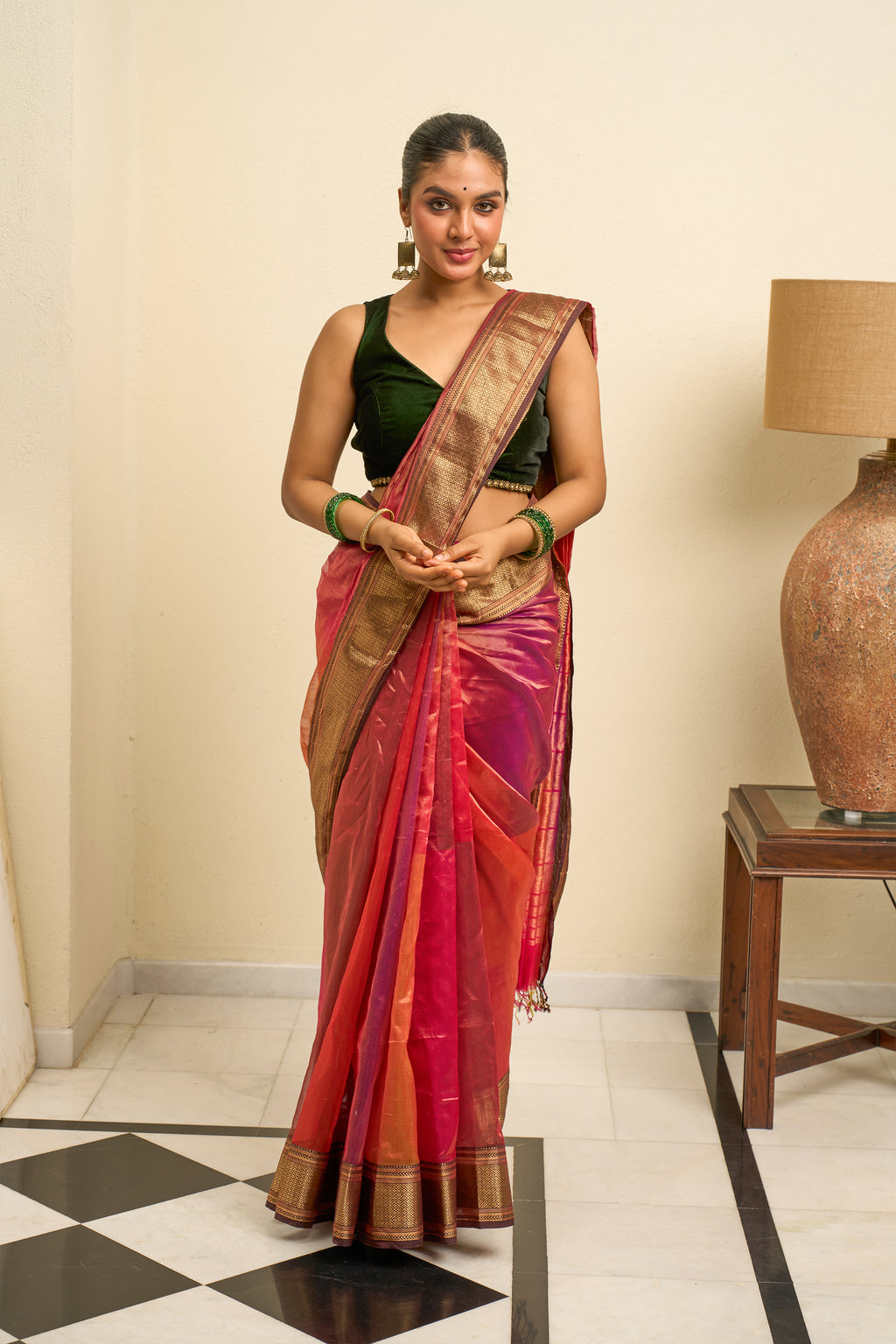 Multi Color Tissue Saree