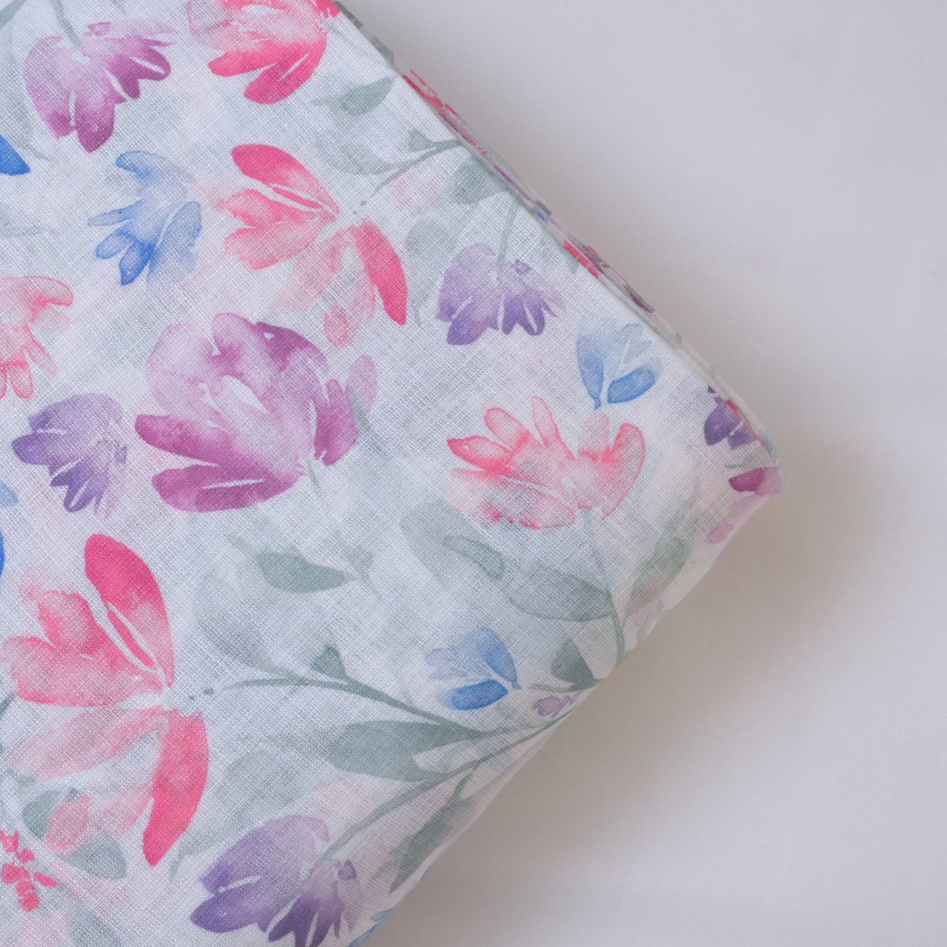 Multicolor Cotton Linen