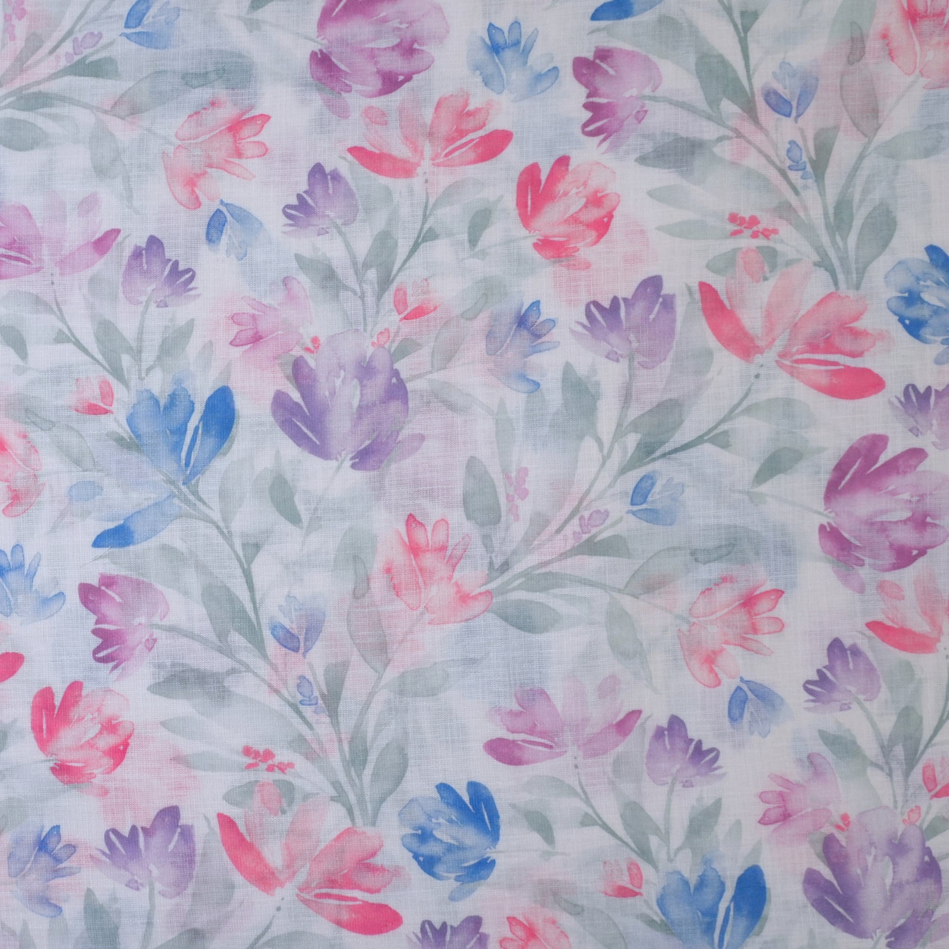 Multicolor Cotton Linen
