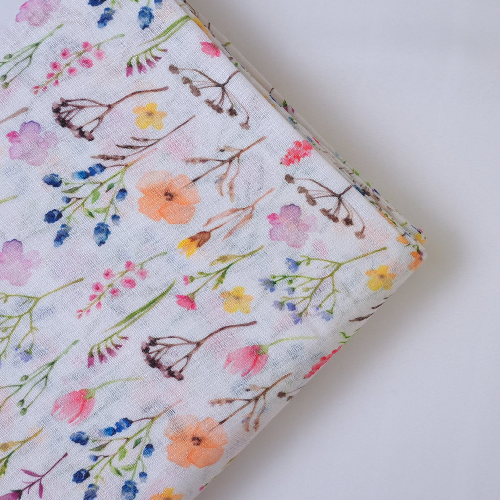 Muticolor Cotton Linen