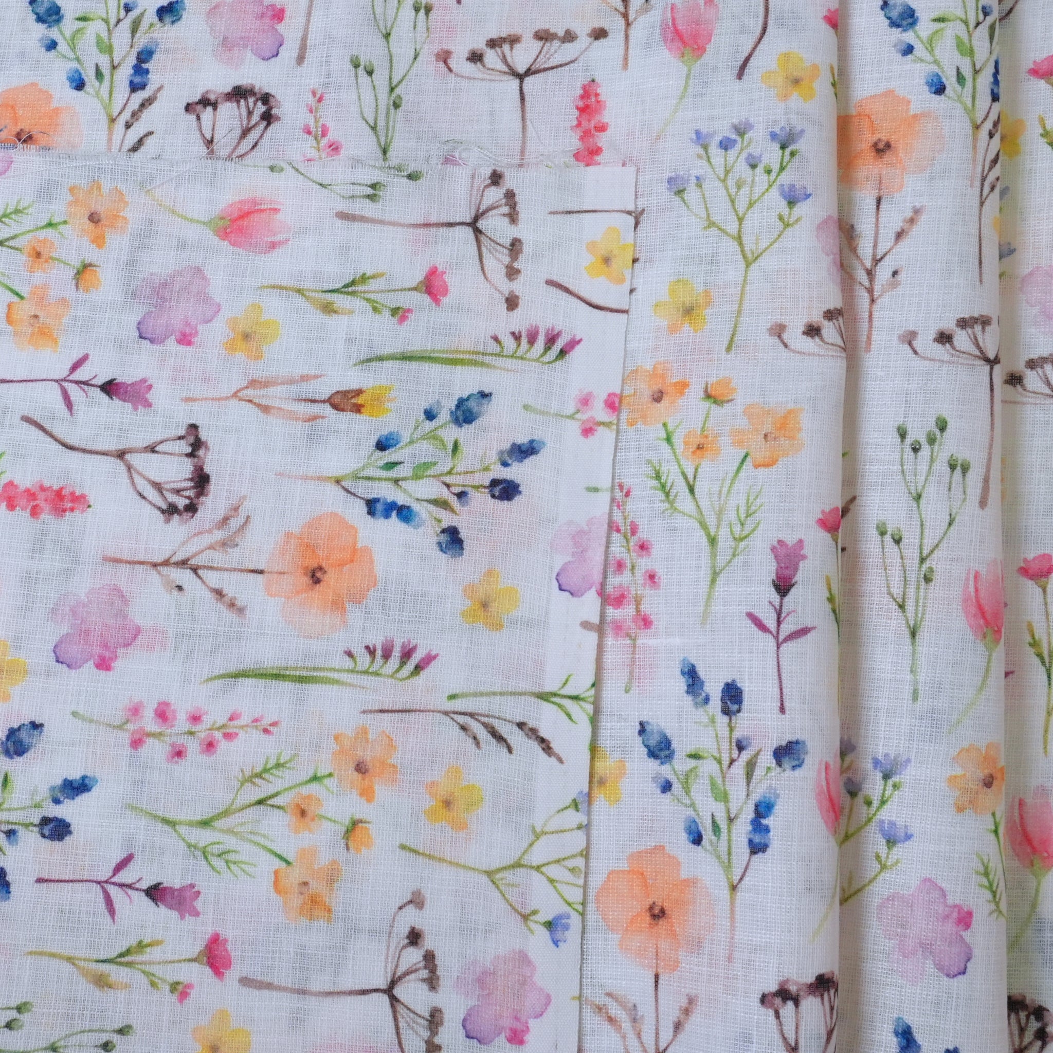 Muticolor Cotton Linen