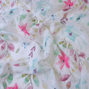 Multicolor Cotton Linen