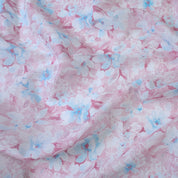 Onion Pink & Blue Cotton Linen