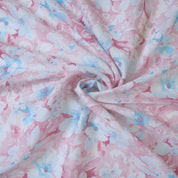 Onion Pink & Blue Cotton Linen