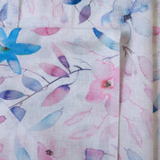 Pink & Blue Cotton Linen