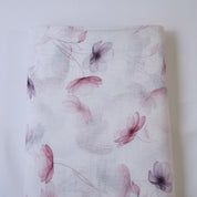 Violet & Brown Cotton Linen
