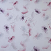 Violet & Brown Cotton Linen
