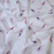 Violet & Brown Cotton Linen