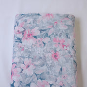 Turkish Blue & Pink Cotton Linen