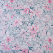 Turkish Blue & Pink Cotton Linen
