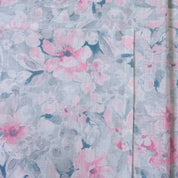 Turkish Blue & Pink Cotton Linen