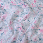 Turkish Blue & Pink Cotton Linen