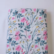 Pink & Yellow Cotton Linen