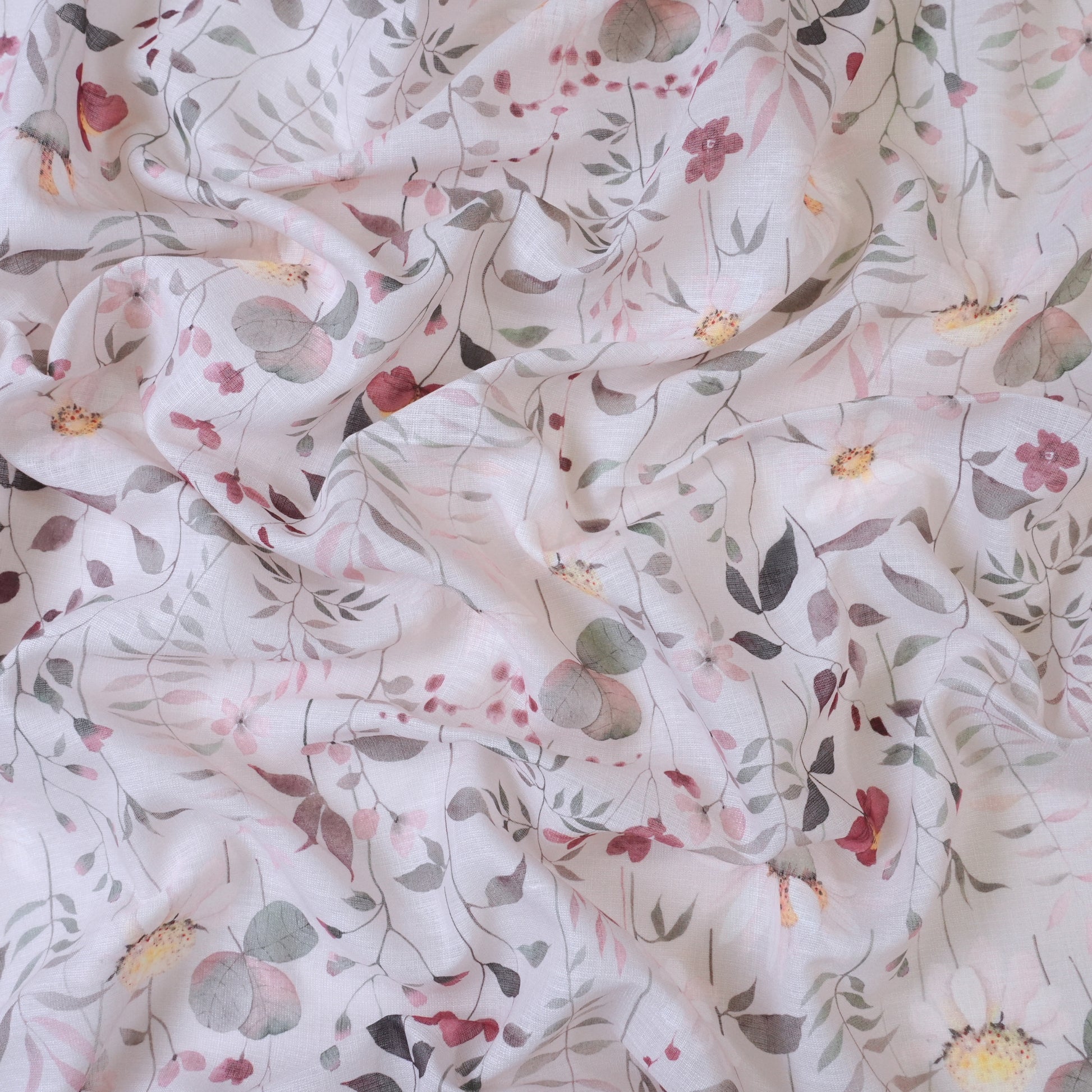 Light Green Cotton Linen
