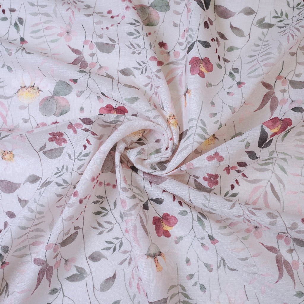 Light Green Cotton Linen