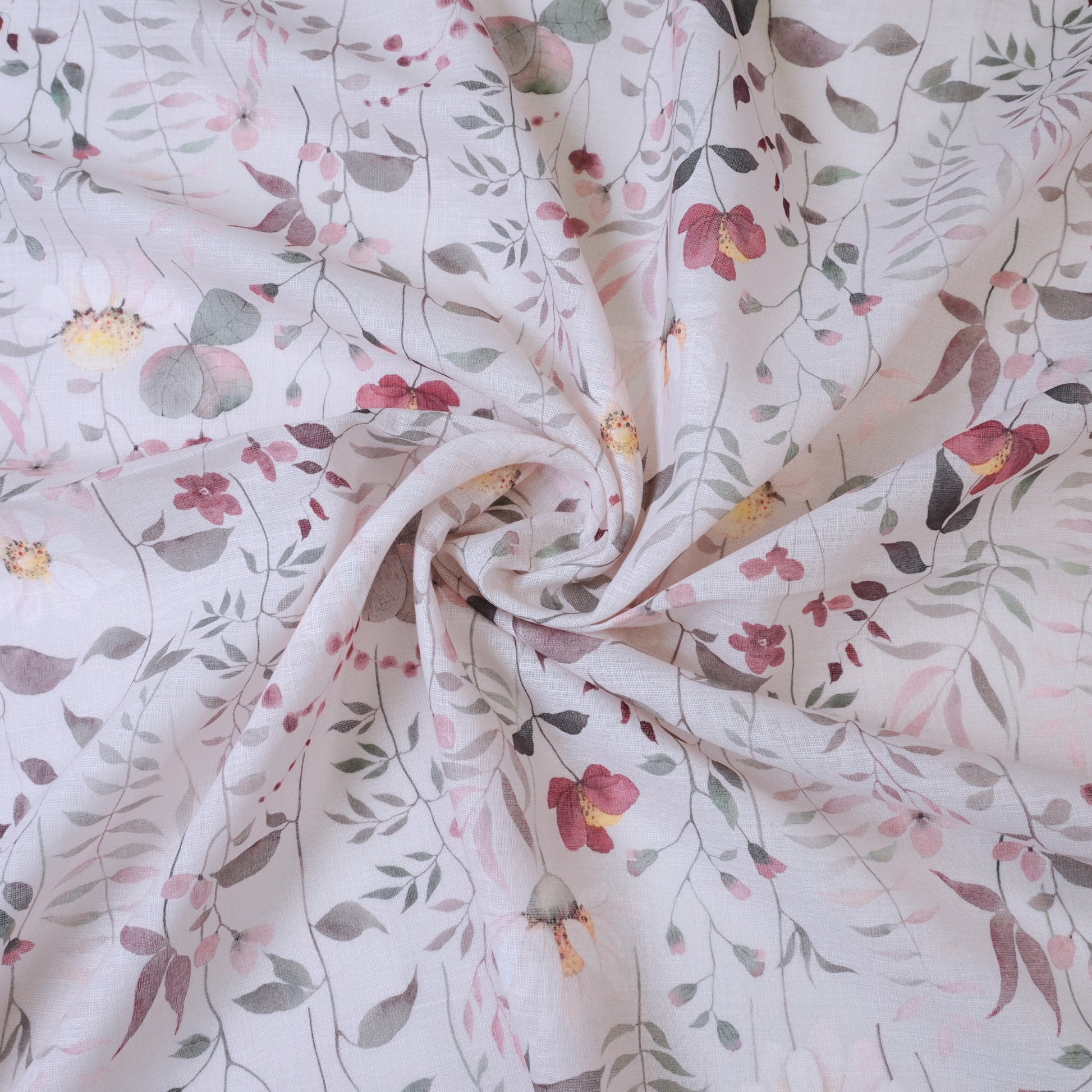 Light Green Cotton Linen