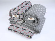 Grey Ikkat Cotton