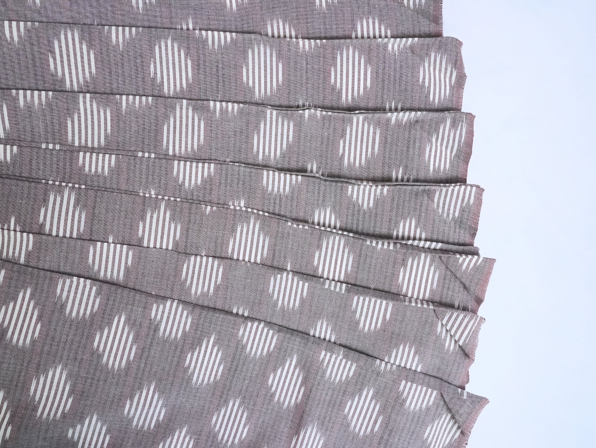 Dusty Lavender Ikkat Cotton