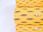 Yellow Ikkat Cotton