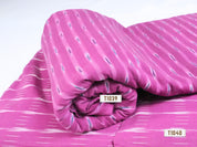 Purple Ikkat Cotton