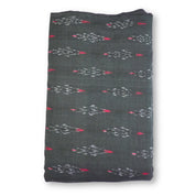 Dark Green Ikkat Cotton
