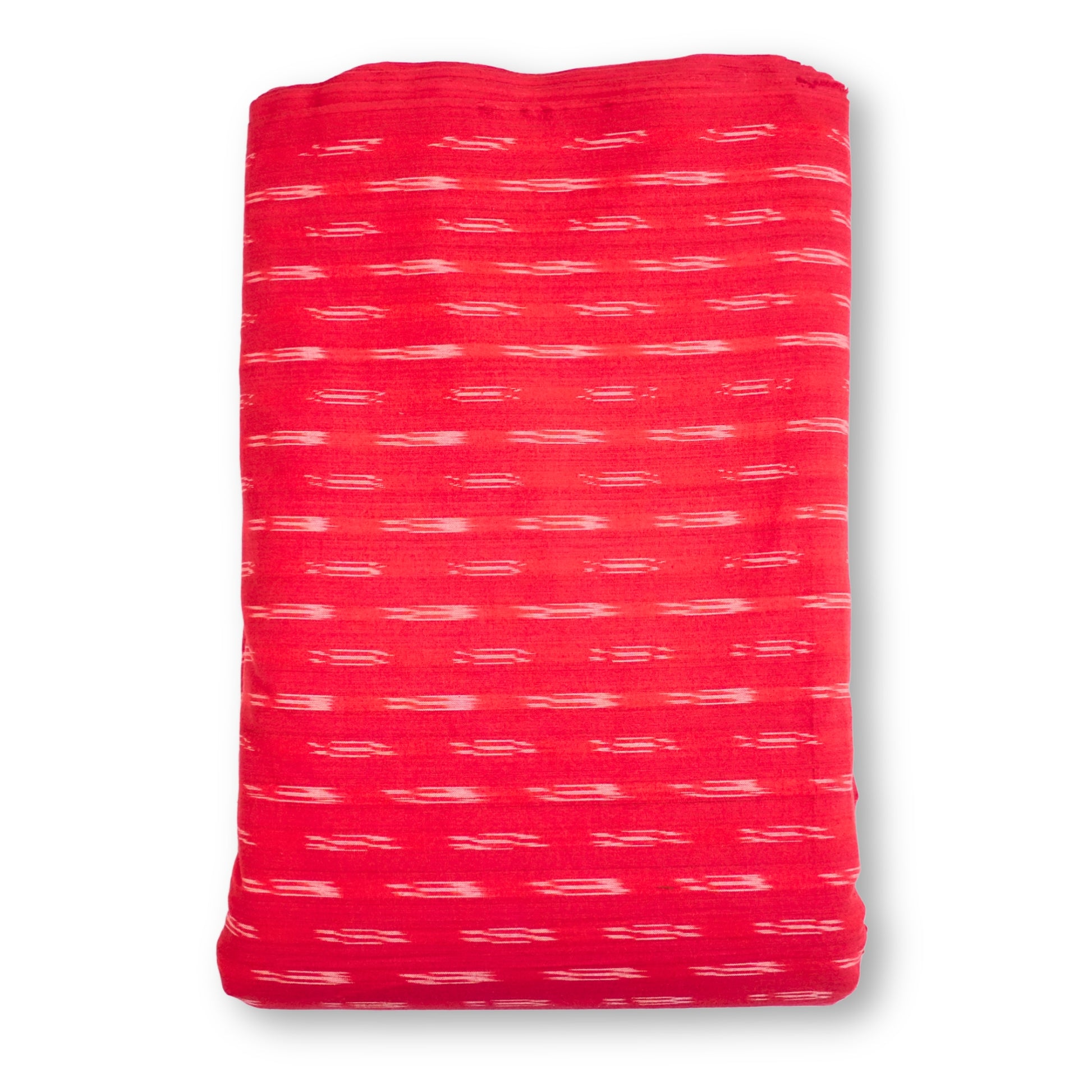 Red Ikkat Cotton