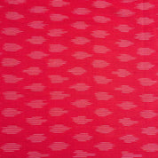 Red Ikkat Cotton