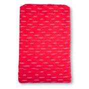 Red Ikkat Cotton