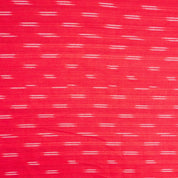 Red Ikkat Cotton