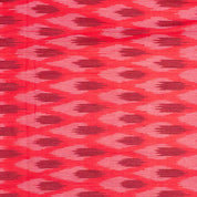 Red Ikkat Cotton