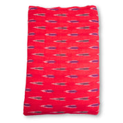 Red Ikkat Cotton