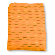 Orange Ikkat Cotton