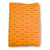Orange Ikkat Cotton
