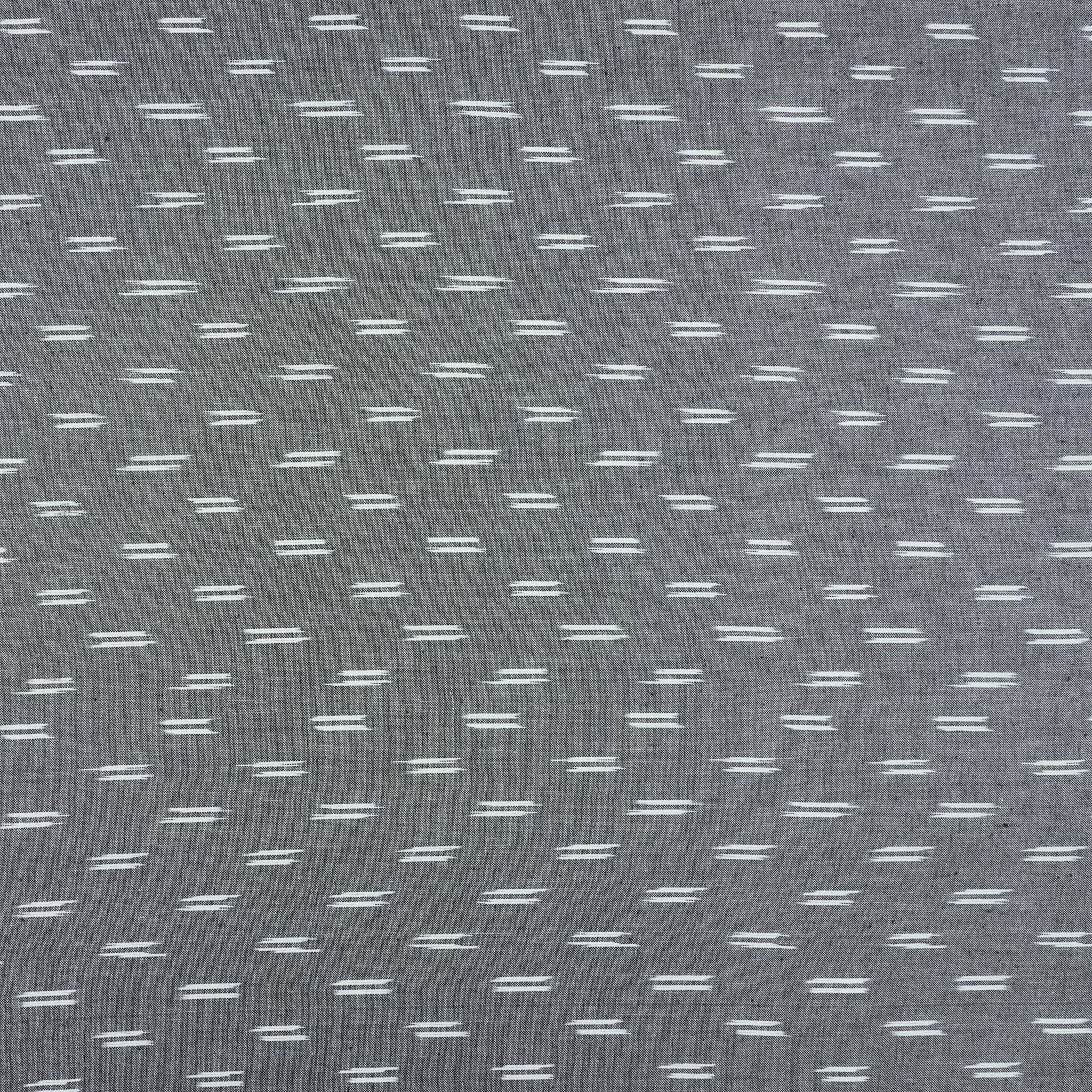 Grey Ikkat Cotton