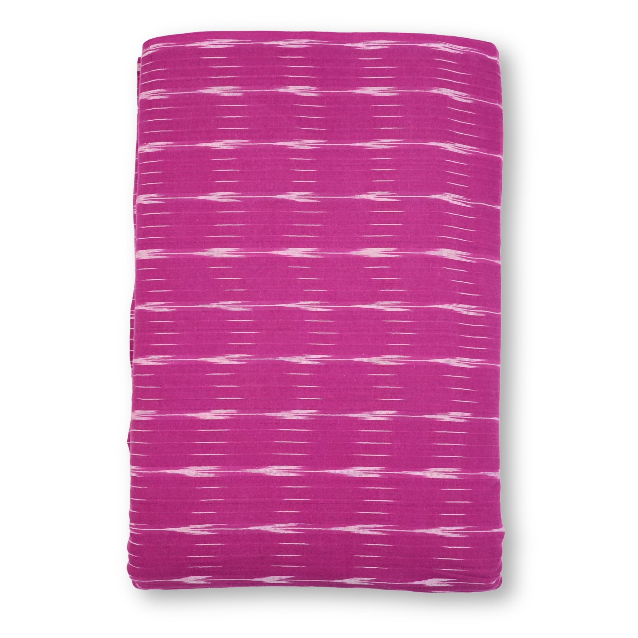 Purple Ikkat Cotton