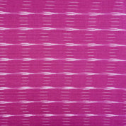 Purple Ikkat Cotton