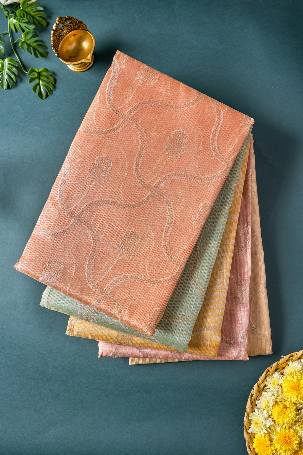 Multi Color Tissue Saree