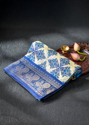 Multi Color Chanderi Saree