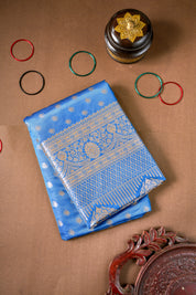 Multi Color Banarasi Silk Saree