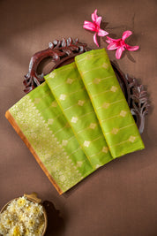 Multi Color Banarasi Silk Saree
