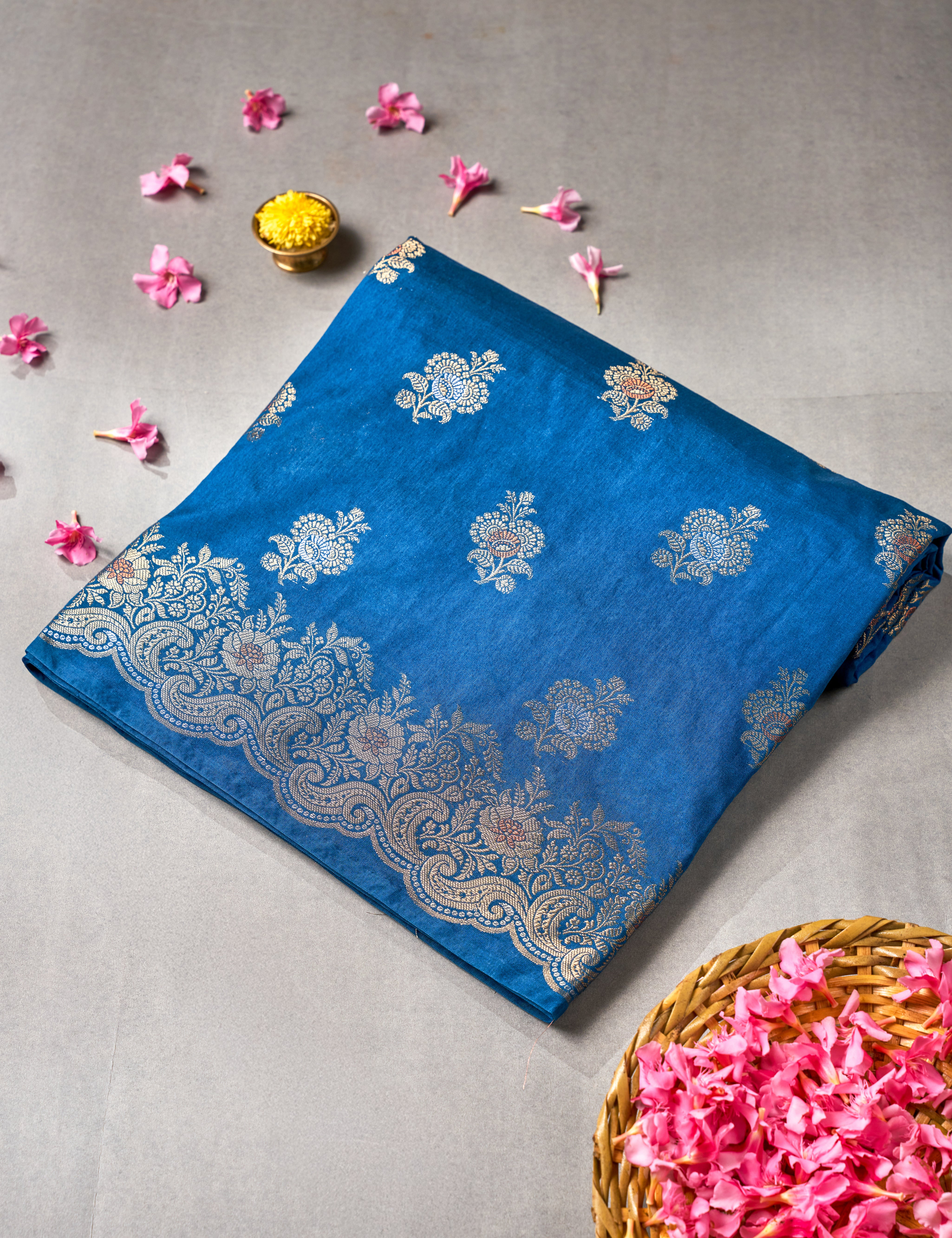 Multi Color Silk Saree