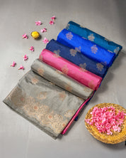 Multi Color Silk Saree